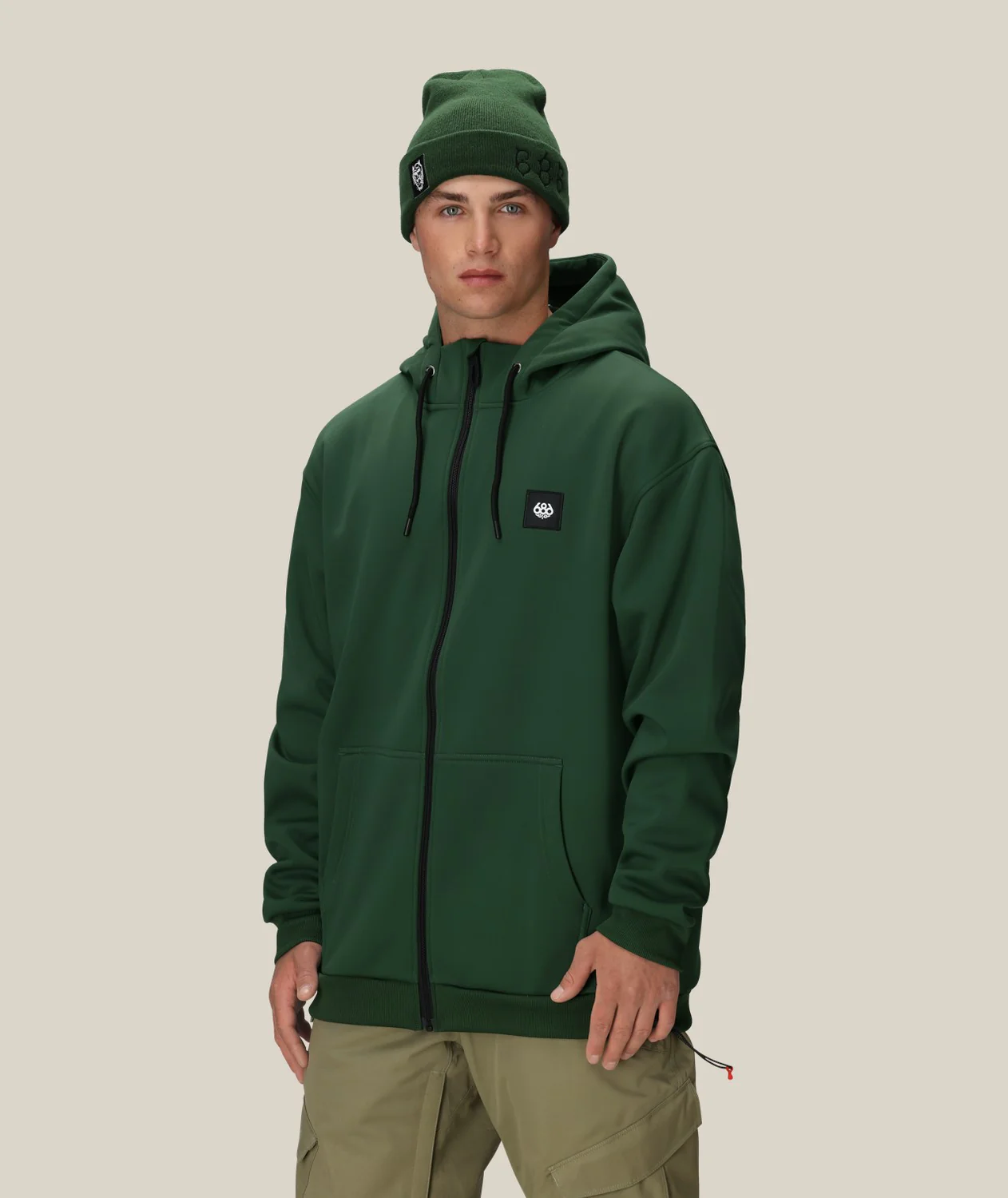 686 Bonded Fleece Zip Mens Hoody 2026 - Image 3