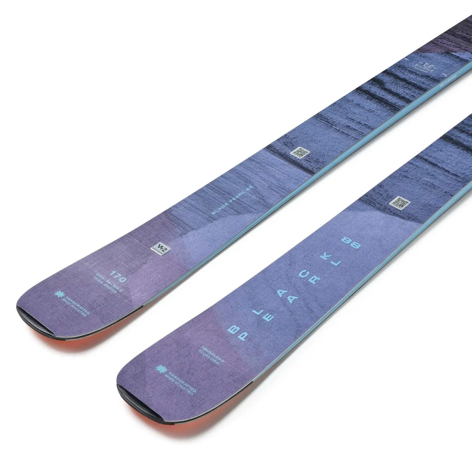 Blizzard Black Pearl 88 Skis Package With Attack 11 Ski Bindings - Image 4