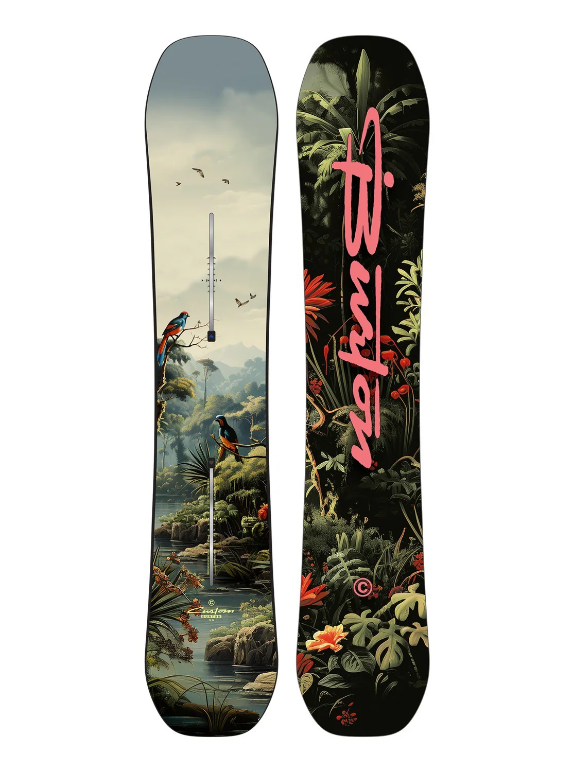 Burton Custom Graphic Camber Jungle Snowboard 2026