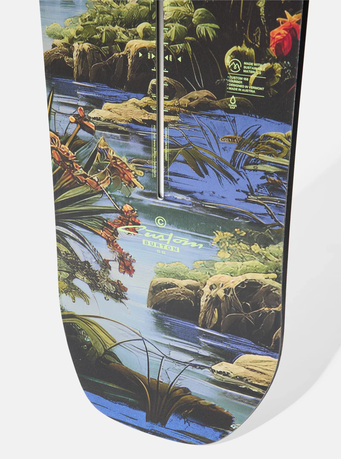 Burton Custom Graphic Camber Jungle Snowboard 2026 - Image 3
