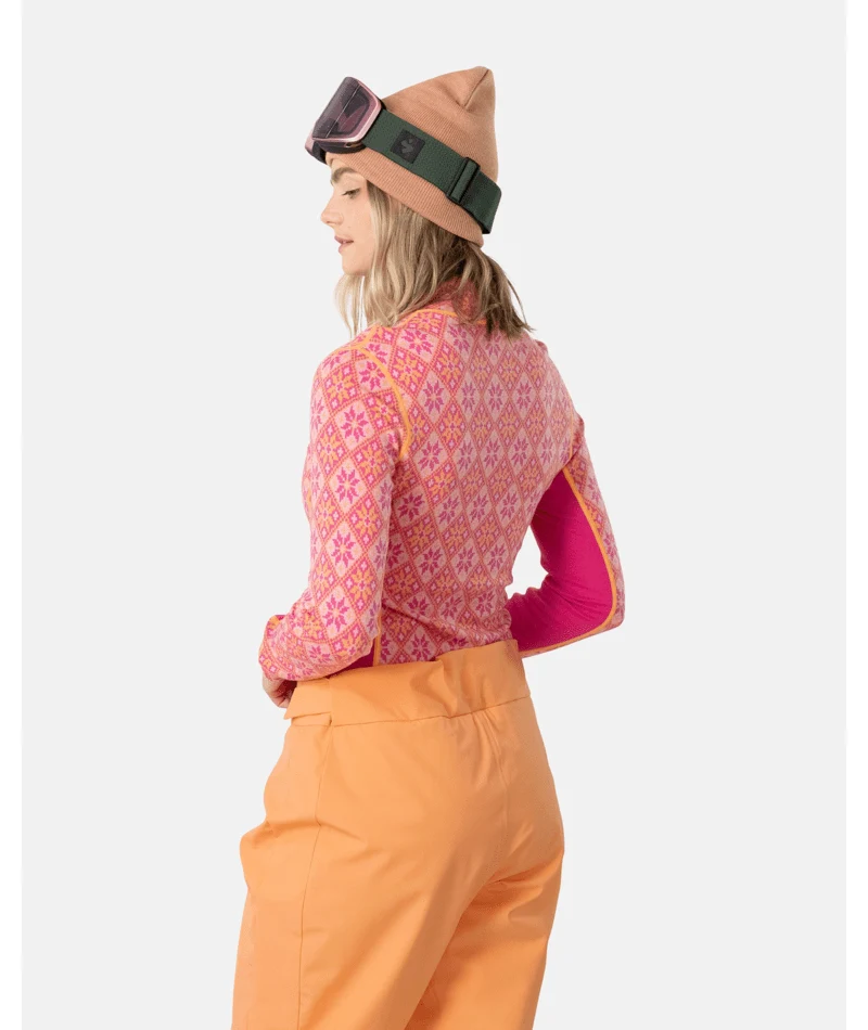 Karitraa Rose Half Zip Womens Top - Image 4
