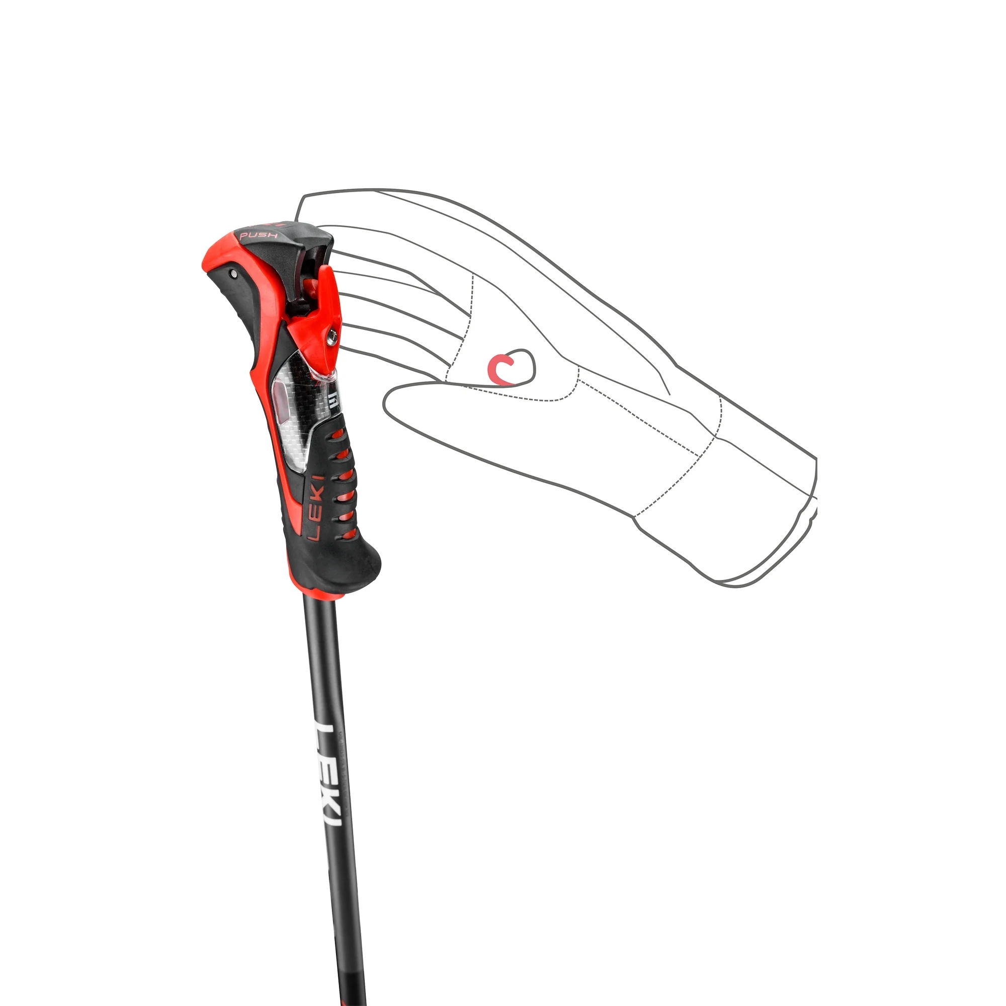 Leki Airfoil 3d Trigger Poles - Image 4