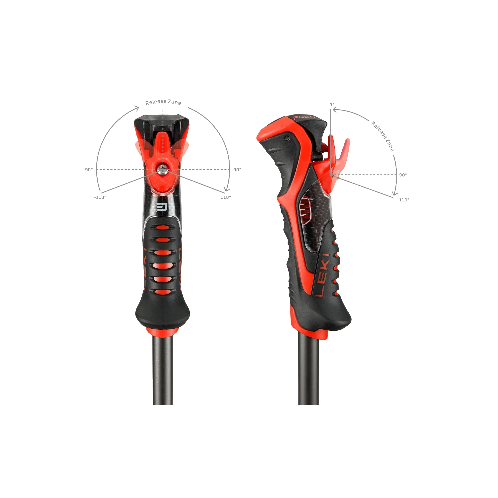 Leki Airfoil 3d Trigger Poles - Image 5