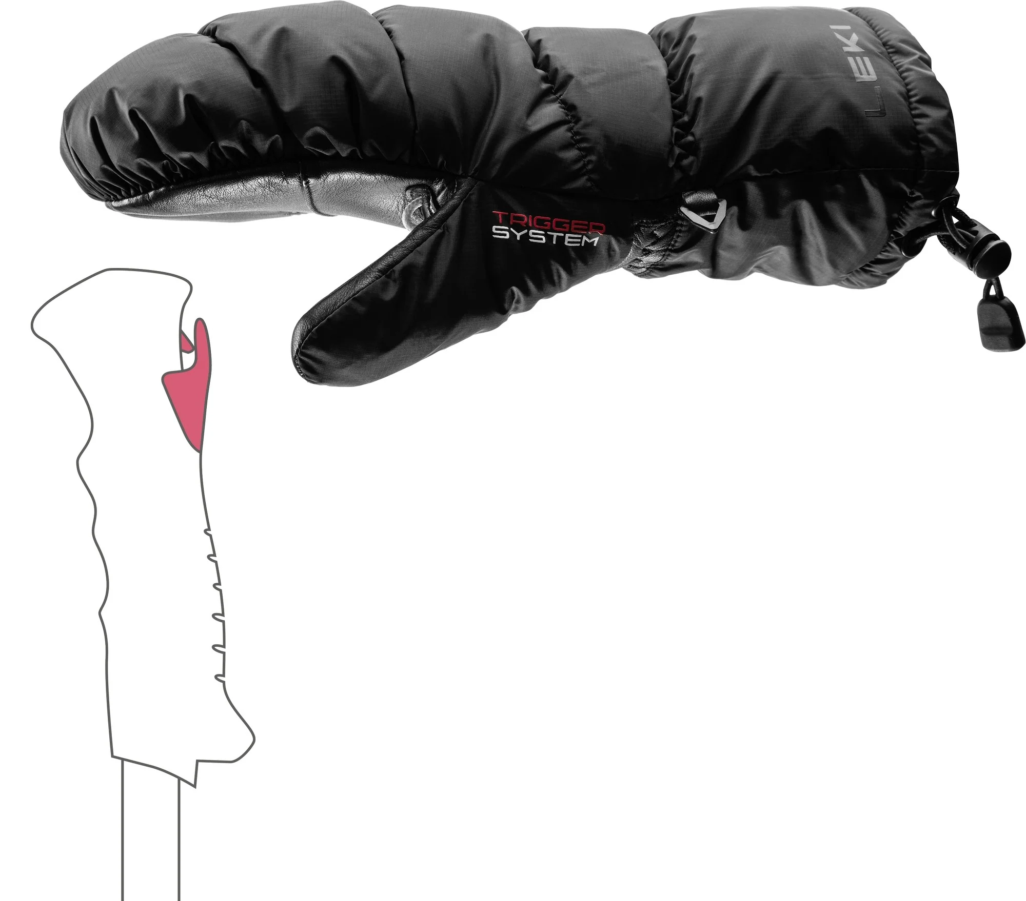 Leki Glace 3d Women's Mitt - Image 3