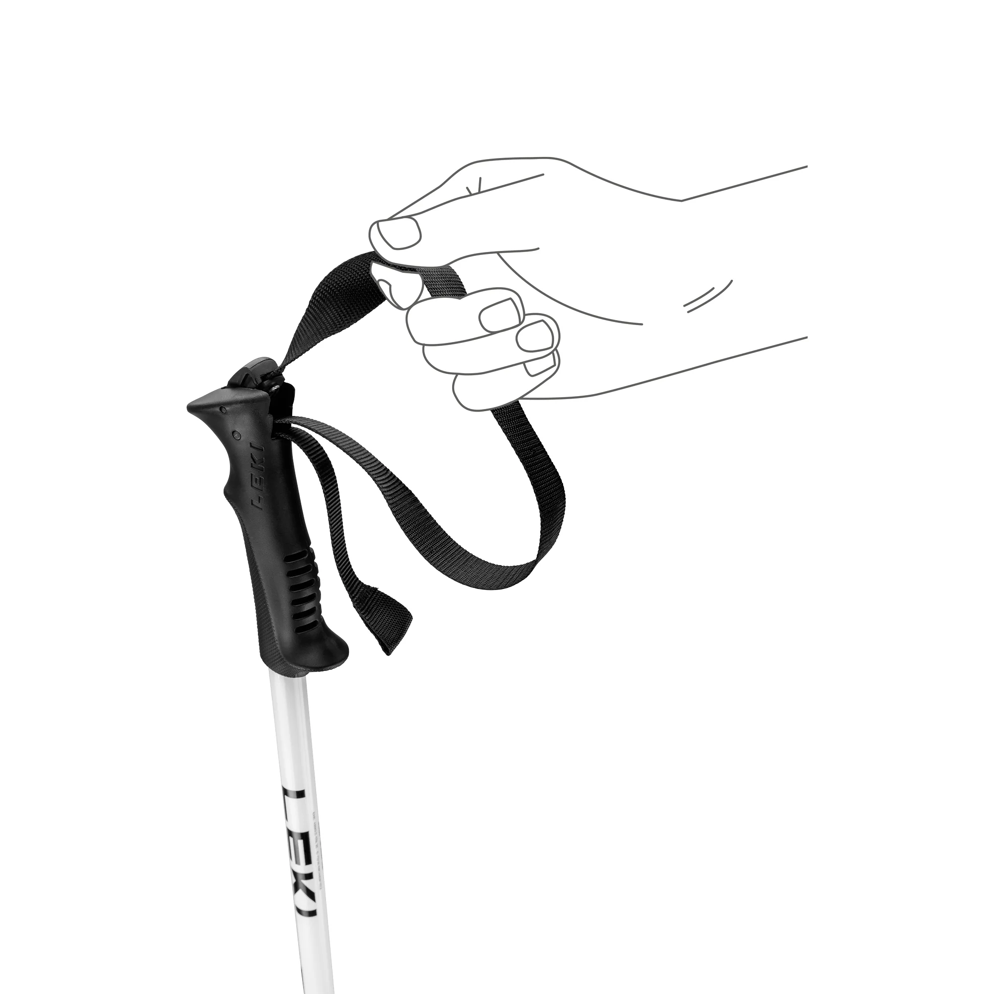 Leki Sentinel Ski Poles - Image 3