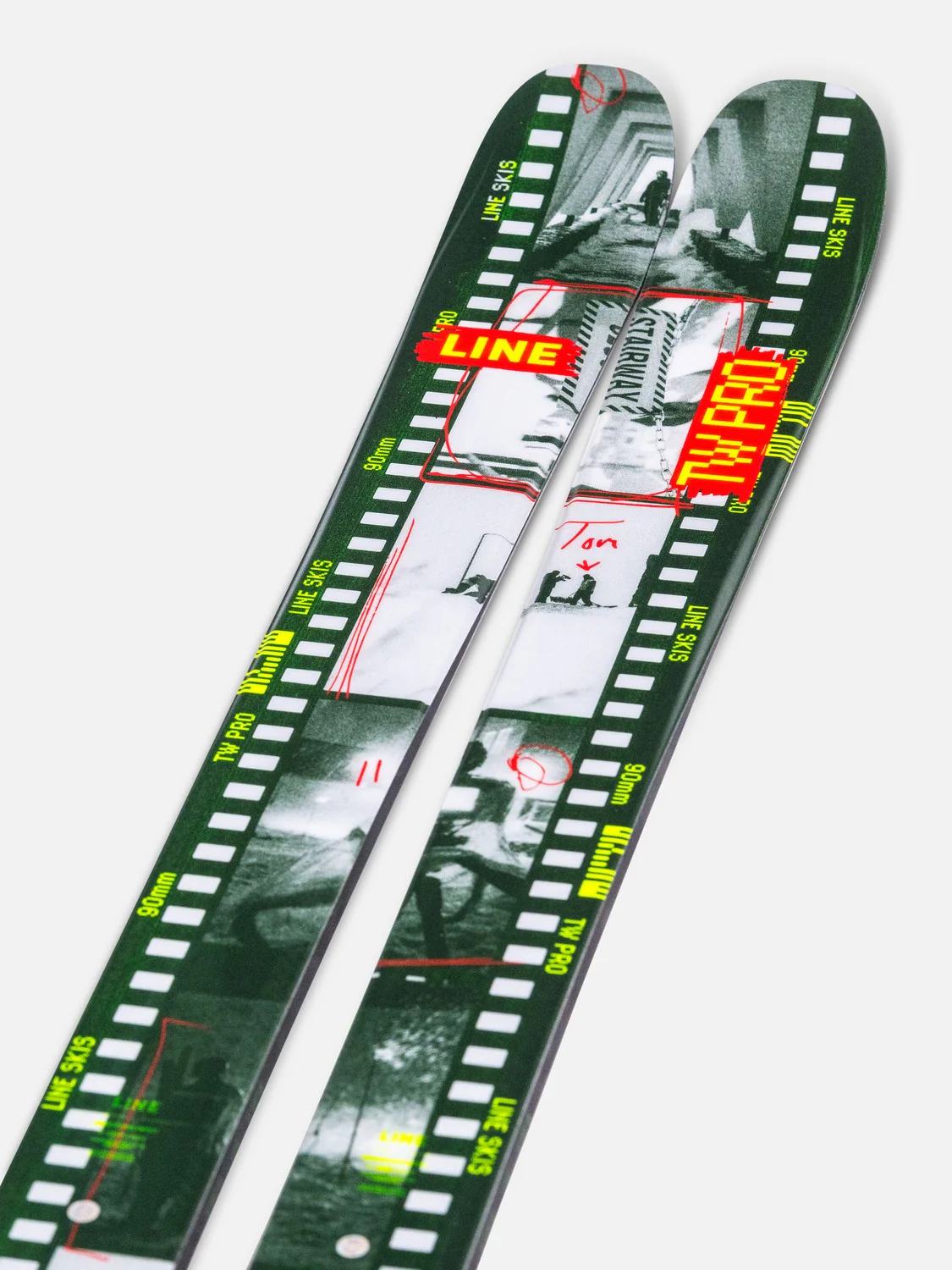 Line Wallisch Shorty Skis With 7.0 Bindings 2026 - Image 3