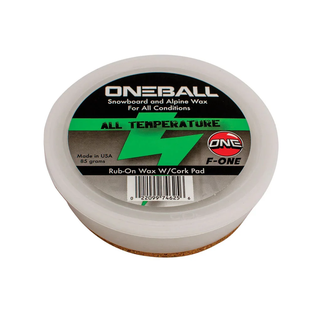One Mfg F-1 Rub-on Snowboard/ski Wax