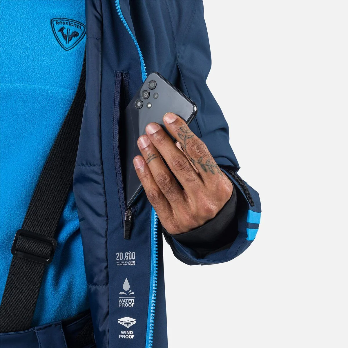 Rossignol Strawpile Mens Jacket - Image 5