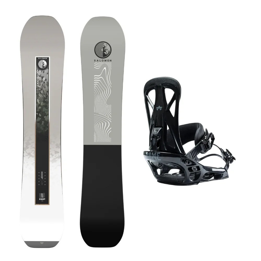 Salomon Sight Snowboard 2026 With Rome United Bindings
