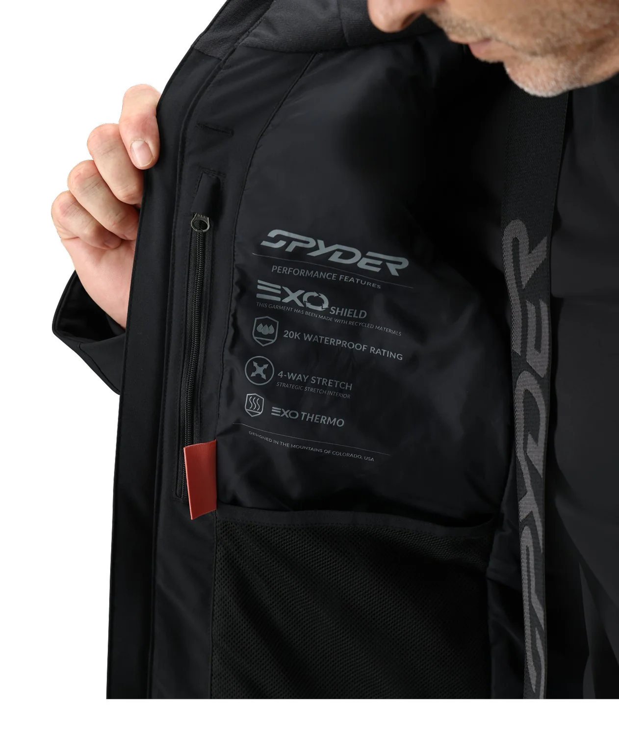 Spyder Copper Mens Jacket 2026 - Image 5