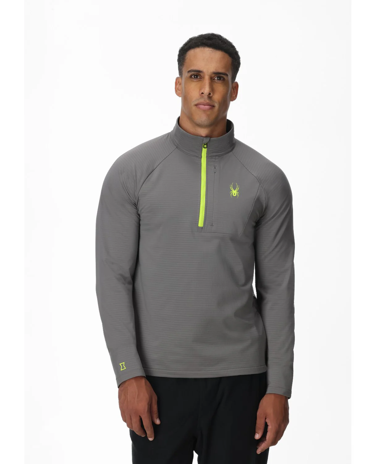 Spyder Gridweb 1/2 Zip Mens Fleece 2026 - Image 3