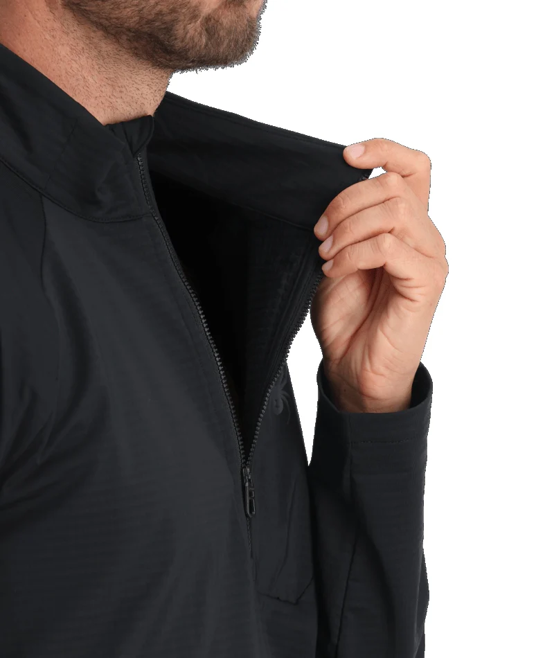 Spyder Gridweb Mens Fleece 1/2 Zip - Image 4