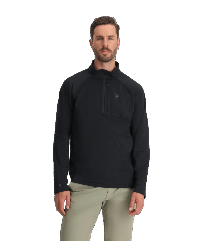 Spyder Gridweb Mens Fleece 1/2 Zip - Image 6