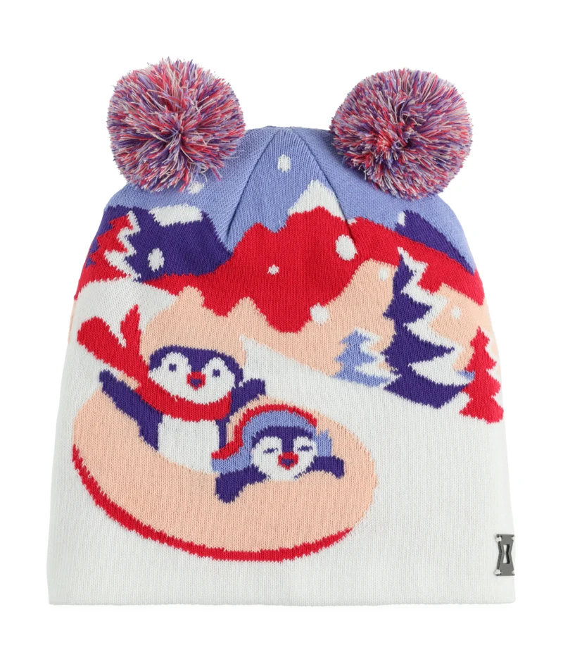 Spyder Penguin Double Pom Hat