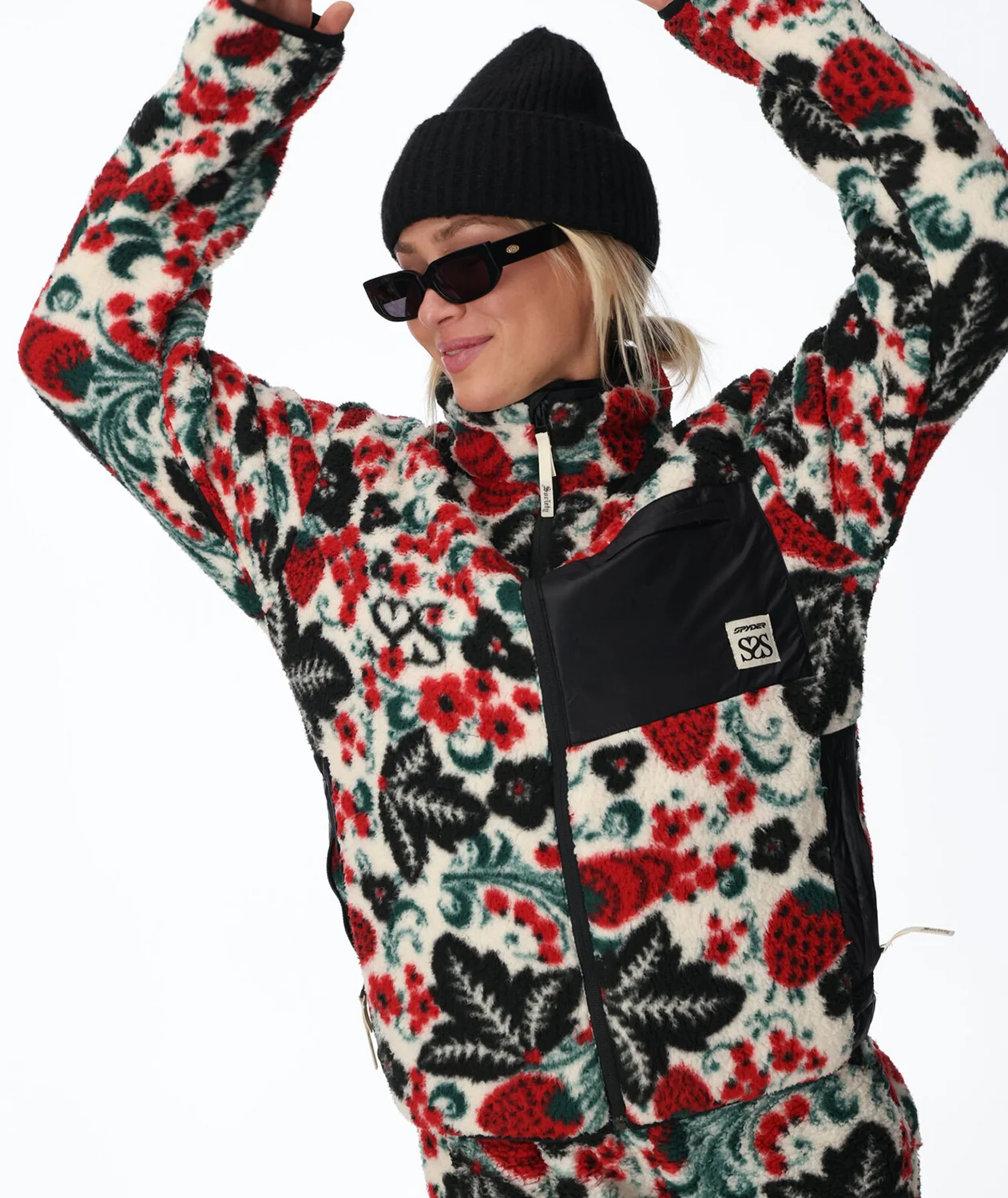 Spyder Society Fleece Womens Jacket 2026 - Image 3