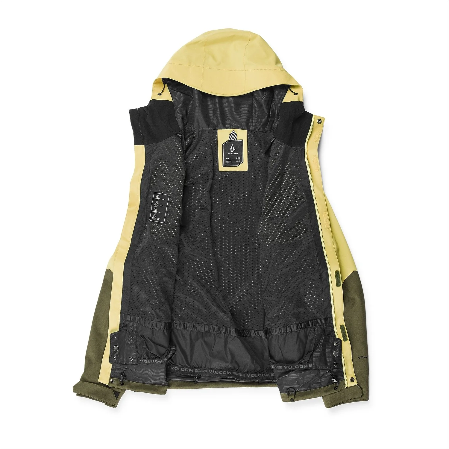Volcom Brighton Full Zip Mens Jacket - Image 3